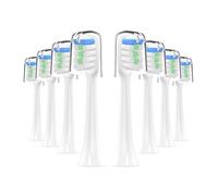 Cepillo de dientes 16 piezas, compatible con X3Pro / X3U X5 V1 V2 X1, cepillo bucal(WhiteA)