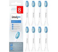 Cepillo de dientes Brushmo Optimal Gum Care para Philips Sonicare HX9033/65, alternativa a los cabezales originales Sensitive Oral Health (paquet
