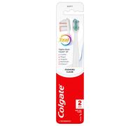 Cepillo de dientes Colgate Total Active Prevention Foaming Clean Soft (paquete de 2)