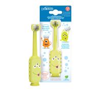 Cepillo de dientes de 1 a 4 años Monstruo Verde