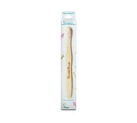Cepillo Dental Bambú Niños Ultra Suave Blanco