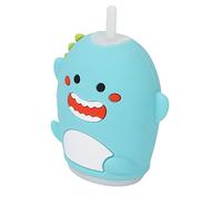 Cepillo de Dientes de Boca Entera, Cepillo de Dientes Eléctrico en Forma de U con Aspecto de Dibujos Animados Lindo de 5 Engranajes para el Hogar(azul)