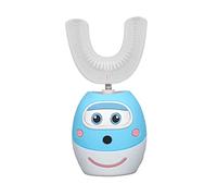 Cepillo de Dientes Eléctrico, Cepillo de Dientes en Forma de U Ajustable de Sincronización Inteligente para Viajes a Casa para Niños