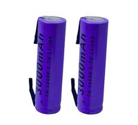 Cepillo De Dientes Eléctrico con Batería De Litio De 3,7 V/3000 MAh. Compatible con Oral-B Pro2 3766 IO4 IO5 IO6 IO7 IO8 IO9(2PCS)