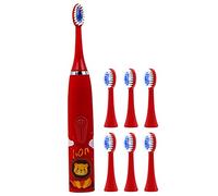 Cepillo de dientes eléctrico de plástico ABS recargable, DormKids para toallas de papel (rojo, talla única)