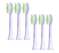 Cepillo De Dientes Eléctrico De Repuesto HX2033 - Compatible Para Philips HX2431 HX2421 HX2451 HX2461 HX2471 HX2023 HX2100 HX243W HX242W HX245F(6 purple)