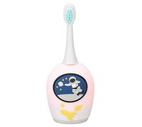 Cepillo de Dientes Eléctrico en Forma de U, Limpieza de Dientes Cepillo de Dientes en Forma de U Silicona Suave Cepillado de 360 ° para Uso Diario para Niños(blanco)