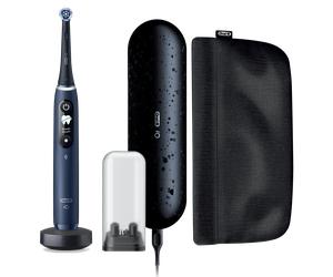 Cepillo de dientes eléctrico Oral-B iO 9 | Azul | 1 cabezal de cepillo | Estuche de viaje con cargador | Edición de regalo