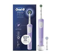 Cepillo de Dientes Eléctrico ORAL B Vitality Pro Blanco y Purpura