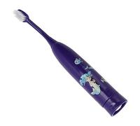 Cepillo de Dientes Eléctrico para Niños, Cepillo de Dientes Sónico para Niños Cepillo de Dientes Eléctrico Inteligente Patrón de Dibujos Animados Cepillo de Limpieza de Dientes(Sirena púrpura)