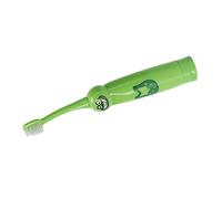 Cepillo de dientes eléctrico para niños, patrón de dibujos animados, cepillo de limpieza de dientes a prueba de agua, regalo para niños, cepillo suave PBT(Verde)