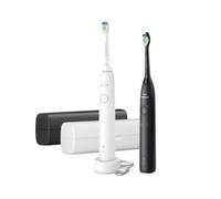 Cepillo de Dientes Eléctrico PHILIPS HX7109/01 Blanco y Negro (2 unidades)