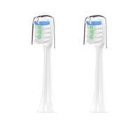 Cepillo de dientes eléctrico, X1 X3, compatible con Xiaomi Mijia, blanqueamiento dental ultrasónico, higiene bucal, adulto(2pas white)