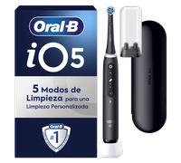 Cepillo de dientes iO5 Negro con 1 cabezal y estuche de viaje magnético