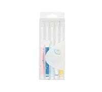 Cepillo de dientes manual Paquete de 5 cepillos de dientes de cerdas suaves for adultos, artículos de primera necesidad. Cepillo