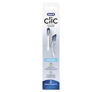 Cepillo de dientes Oral-B Clic Ultimate Clean, cabezales de repuesto blancos, 2 unidades