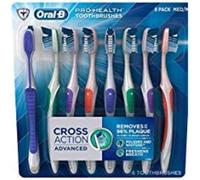 Cepillo de dientes Oral-B Pro-Health Cross Action Advanced mediano - paquete de 8
