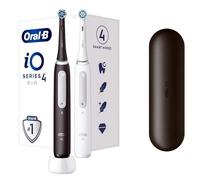 Cepillo de Dientes Oscilante Rotativo Braun Oral-B iO Series 4 Duo 6 Modos 2 Cabezales Sensor de Presión Temporizador Estuche