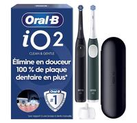 Cepillo de Dientes Oscilante Rotativo Oral-B iO Series 2 3 Modos 2 Cabezales Sensor de Presión Temporizador Estuche