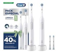 Cepillo de Dientes Oscilante Rotativo Oral-B Profesional 1 2 Cabezales Temporizador Batería Larga Duración