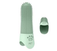 Cepillo de dientes para gatos - Silicona suave de 2,36 pulgadas | Set de limpieza para mascotas: limpieza suave de dientes y lengua, sin irritación, fácil de cuidar, ideal para dueños de gatos