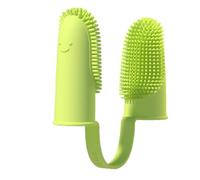 Cepillo de dientes para mascotas - Cepillo de goma canino reutilizable, limpiador de dientes de silicona suave | Ambientador dental de doble cara que ayuda al aliento, amplia gama de usos, cepillo de