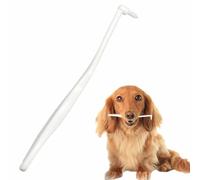 Cepillo de dientes para mascotas: cepillo para gatos pequeños, cepillo para cachorros fuerte | Cepillo de dientes de cerdas suaves con cabeza pequeña y ranura del diente de la sabiduría, diseño ergono