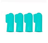 Cepillo de dientes para perros, gatos, mascotas, 4 unidades, 360º para mascotas, limpieza de dientes de silicona, 4 unidades