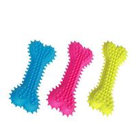 Cepillo de Dientes para Perros INTVN 3 Piezas Dental Cuidado Oral para Mascotas Silicona Limpieza de Dientes Molar Stick Dog Toothbrush 3 Colores