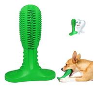 Cepillo de dientes para perros, juguetes de limpieza de dientes de perro, goma natural, resistentes a las mordeduras, juguetes masticables para perros grandes y medianos, mascotas (L)