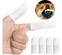 Cepillo de dientes para perros, kit de cepillo de dientes para dedos, Cuidado de Los Dientes de Perro y Gato, para Perros, Cuidado de los Dientes de Perro, 360 °Limpieza de Dientes (4 piezas)