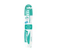 Elmex Sensitive Cepillo de Dientes Suave, 1 Ud, Cepillo con Filamentos Suaves para Dientes Sensibles y Cuellos Dentales Expuestos, Limpieza Interdental, Cabezal con Recubrimiento Suave