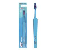 Cepillo de Dientes TePe Colour, Suave, Turquesa, 1 ud. | Cepillo de dientes de cerdas suaves para limpieza precisa y suave, Cepillo de dientes suave para adultos y niños mayores