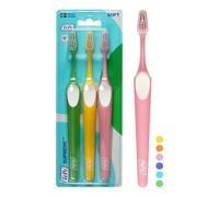 Cepillos De Dientes TEPE SUPREME Suaves 3 Pzs. Opción Sostenible