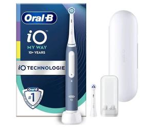 Cepillo de Dientes Vibratorio Oral-B iO My Way 4 Modos 2 Cabezales Sensor de Presión Temporizador Estuche