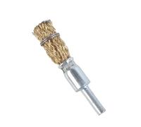 Cepillo de disco de alambre, Cepillo de copa rueda alambre for amoladora angular, taladro eléctrico, cabezal cobre SS 6mm, varios tamaños(16 * 29 * 72mm)
