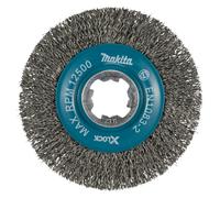 Cepillo de disco de alambre de acero MAKITA-alambre corrugado diámetro 0,3 mm X-LOCK 115 mm D-73427