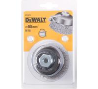 Cepillo de disco de alambre DeWALT, alambres corrugados, para amoladora angular 100 x 26 mm (longitud del alambre 26 mm) DT3489