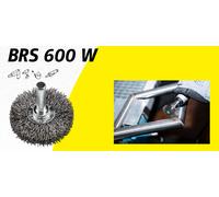 Cepillo de disco, klingspor, modelo brs600w, para limpieza y acabado d