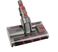 Cepillo de doble rodillo con cabezal limpiador de rodillo suave de repuesto, Compatible con Dyson Omni-Glide SV19 / SV21-Micro