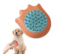 Cepillo de ducha para perros, cepillo de baño y masaje para mascotas, con forma de pata de gato, cepillo para el cuidado del , cepillo multifuncional, bonito cepillo para perros para largo y curar