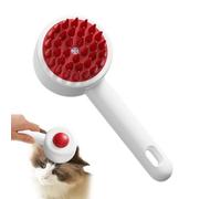 Cepillo de ducha para perros, masaje de mascotas, cepillo de baño de peine de limpieza, masaje suave mientras se retira suelto para ducha, herramienta de aseo fácil de usar para baño, uso en el tiempo