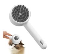 Cepillo de ducha para perros, masaje de mascotas, cepillo de baño de peine de limpieza, masaje suave mientras se retira suelto para ducha, herramienta de aseo fácil de usar para baño, uso en el tiempo