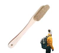 Cepillo de escalada - Madera de haya, 17 x 2 x 5,8 cm, con cerdas , cepillo de tiza Boulder con mango ergonómico, eliminación de callos y limpieza de superficies, herramienta de limpieza de