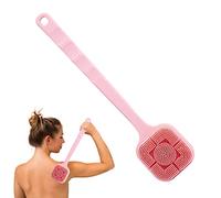 Cepillo de espalda,Depurador corporal con cepillo de baño de doble cara - Cepillo de limpieza corporal húmedo y seco para frotar la espalda sin esfuerzo Accesorios para el Jingan
