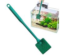 Cepillo de esponja de acuario genérico | 39 x 7 x 3,5 cm rebanadas limpias sin esfuerzo | Esponja de limpieza de doble cara con eliminación de algas de mango | Ideal para vidrios y tiene