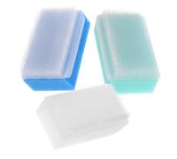 Cepillo de Esponja para Baño 3 Piezas de Esponja para Ñiño | Pack Individual de 1, Uso en Champú y Limpieza, Formato Suave para Cabeza Infantil
