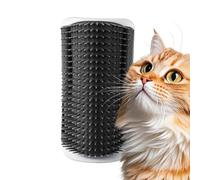 Cepillo De Esquina Para Gatos - Autoadhesivo Montaje En Pared Autoacicalado,Cepillo Rascador Facial Con Masaje Para Gatos - Para El Hogar Salón Dormitorio Apartamento Estudio Puerta Armario