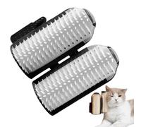 Cepillo de esquina para gatos, cepillo de masaje de esquina para gatos, peine de masaje con hierba gatera más suave para gatitos, perros, mascotas, escritorio, estante de libros