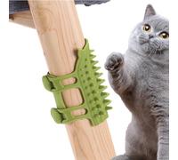 Cepillo de Esquina para Gatos - Masajeador de Silicona Ajustable para Esquinas de Pared, Cepillo de Masaje portátil para aliviar la picazón, Eliminar enredos, Suciedad y caída de